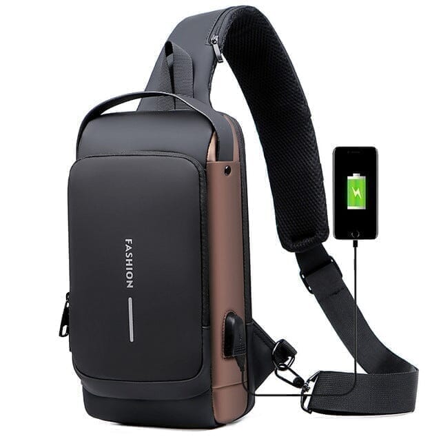 Bolsa Slim Bag™ - Mochila Anti-Furto com Senha e USB